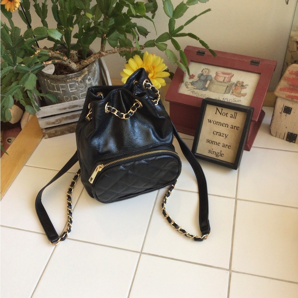 ‘Forever 21’ Quilted Mini Backpack
